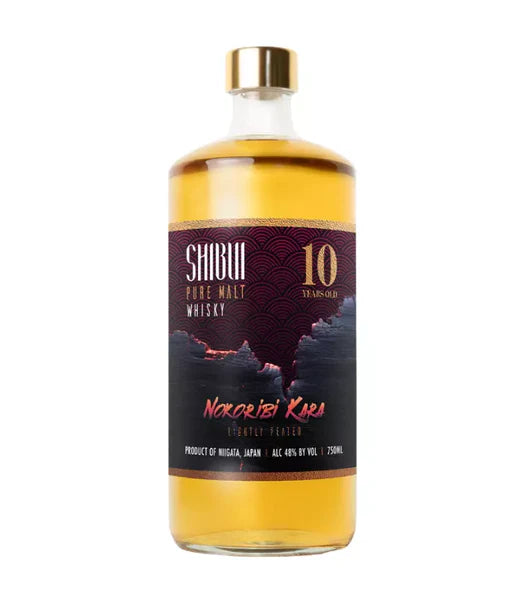 Shibui Nokoribi Kara 10 Year Lightly Peated Japanese Whisky