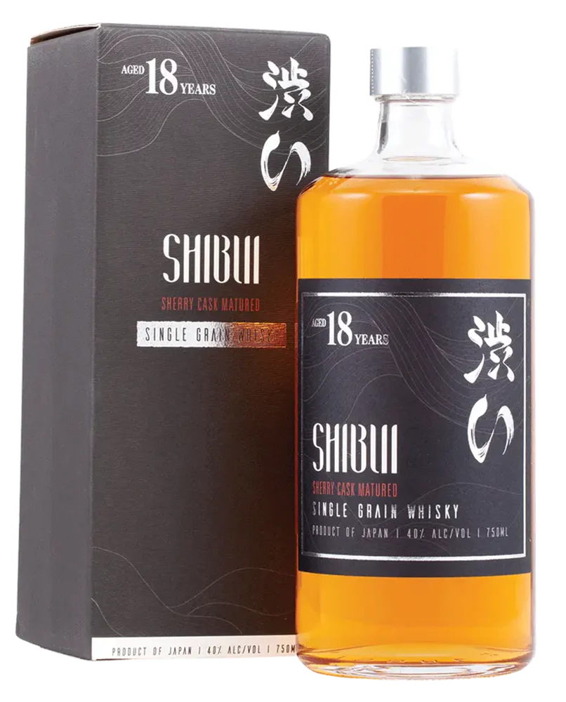 Shibui Whisky 18 Year Old Sherry Cask Matured Single Grain Whisky