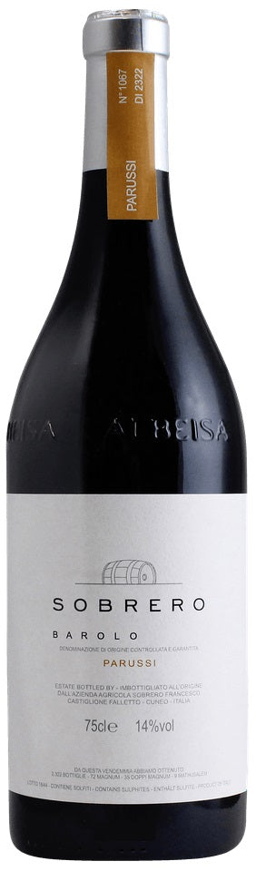 Sobrero Barolo "Parussi" 2017 6x750ml 2017 (Case only)