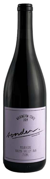Sonder Mourvedre Alder Ridge Vineyard Horse Heaven Hills 201 2019 (Case only)