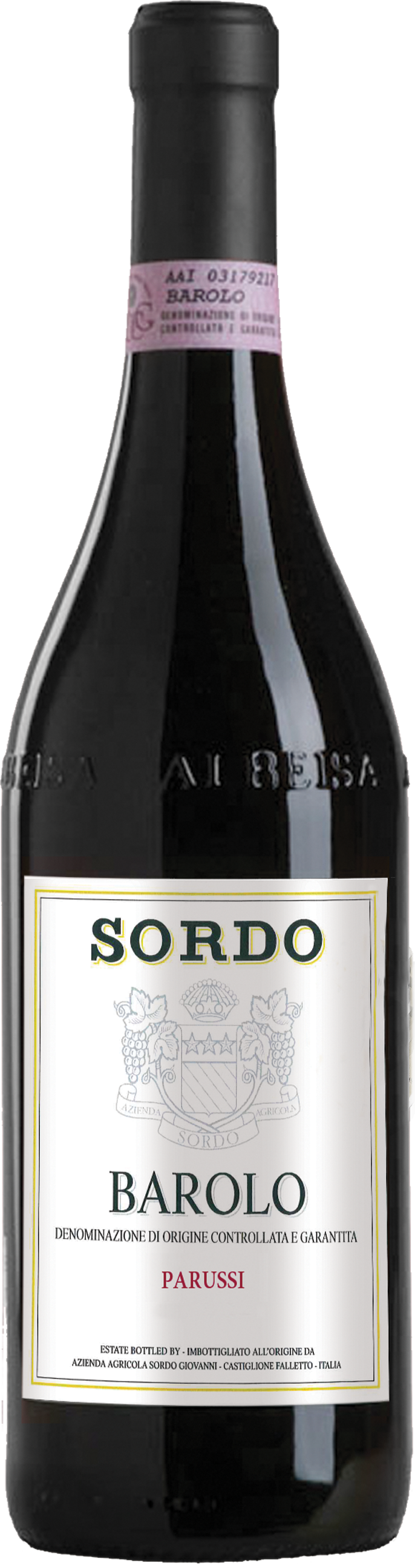 Sordo Barolo Parussi 2014 (Case Only)