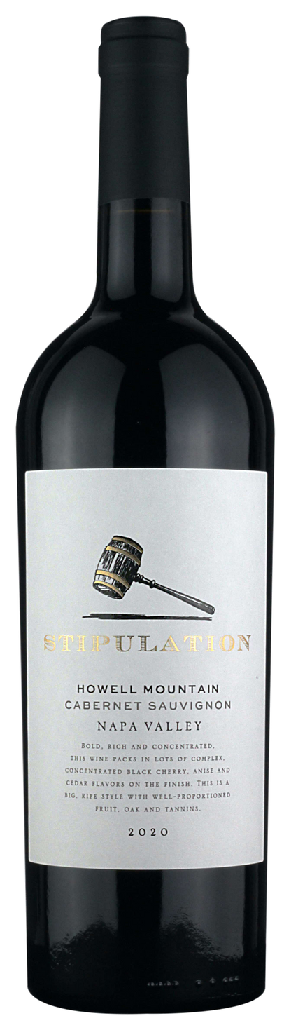 Stipulation Mount Howell Napa Cabernet Sauvignon 2020 (Case Only)
