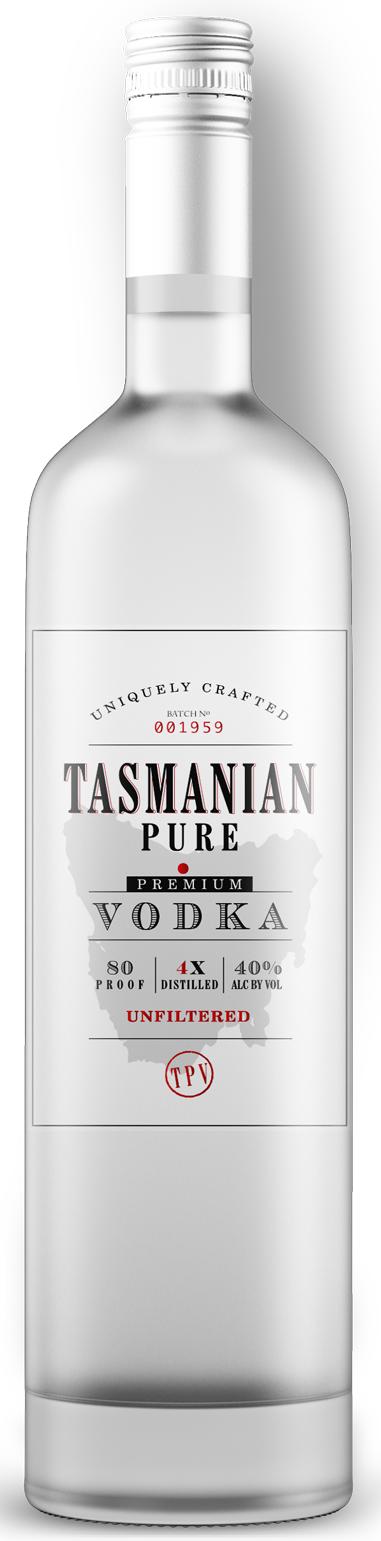 TASMANIAN PURE VODKA TPV
