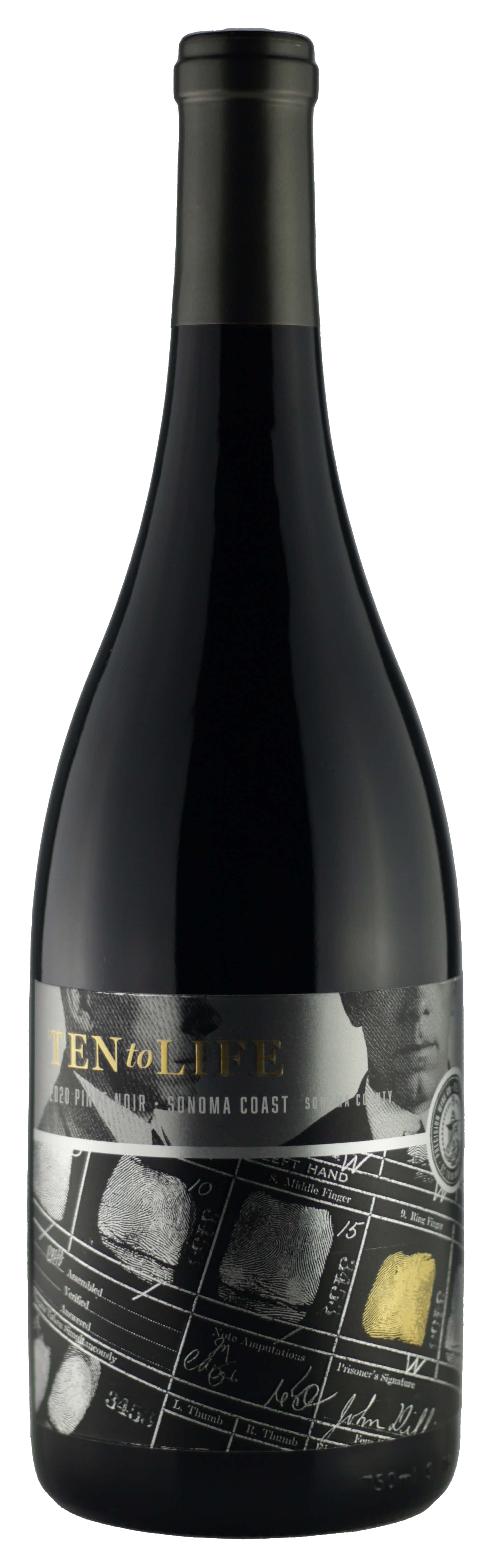 TEN TO LIFE SONOMA COAST PINOT NOIR 2020 (Case only)