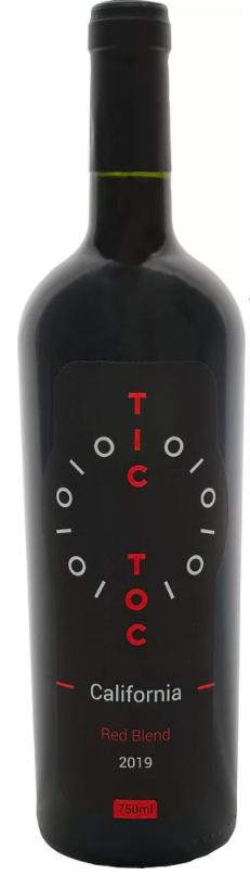 TIC TOC Red Blend Wine 2019