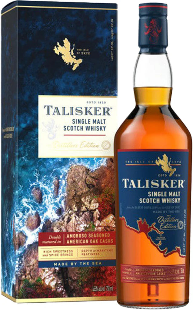 Talisker Scotch Single Malt Distilled
