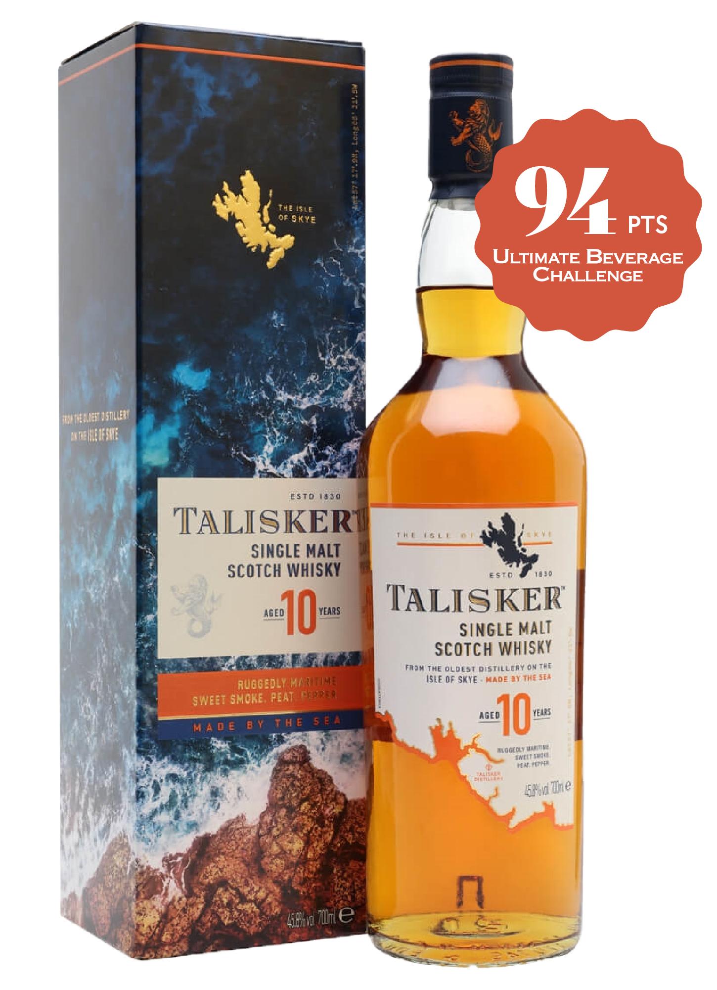 Talisker Scotch Single Malt 10 Year