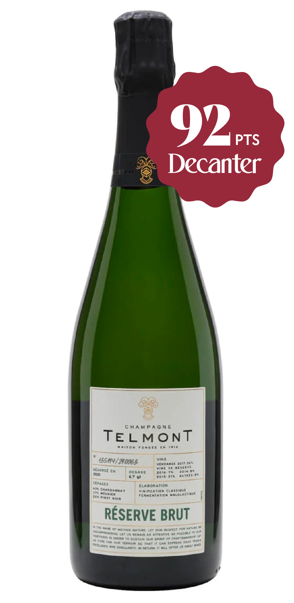 Telmont Reserve Brut Champagne