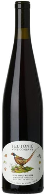 Teutonic Pinot Meunier Borgo Pass Vineyard 2019 12x750ml 2019 (Case only)