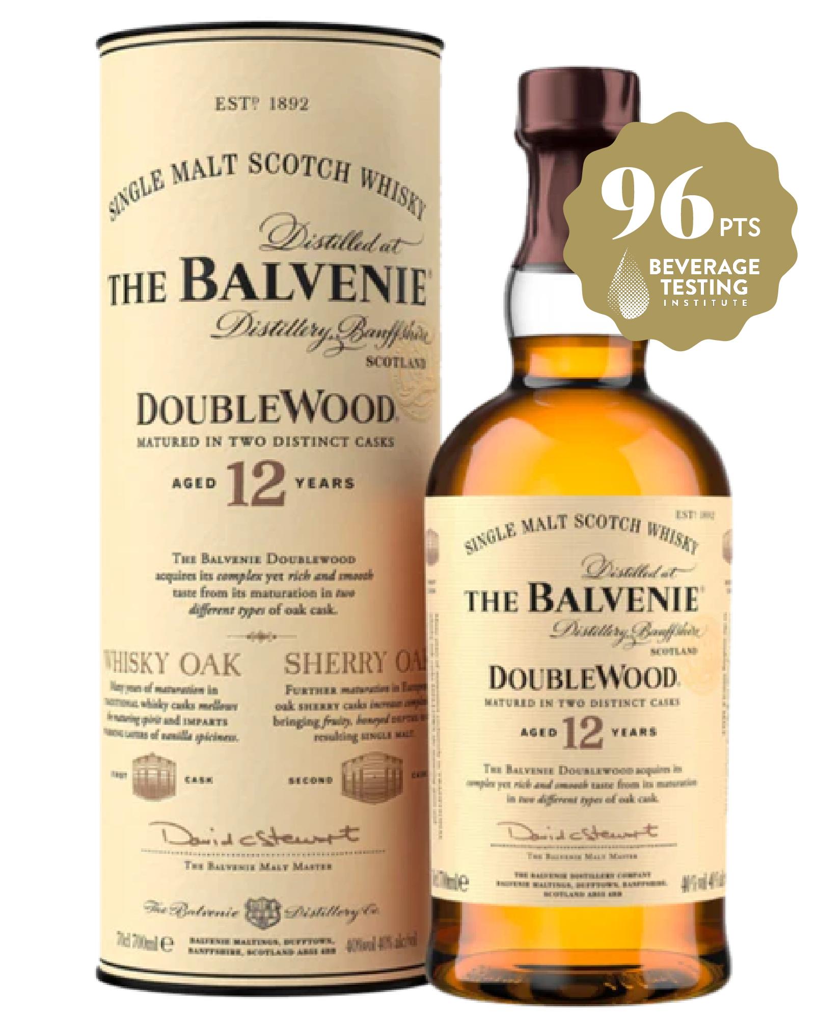 The Balvenie Scotch Single Malt 12 Year Doublewood