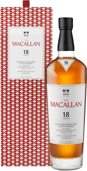 The Macallan Scotch Single Malt 18 Year Double Cask