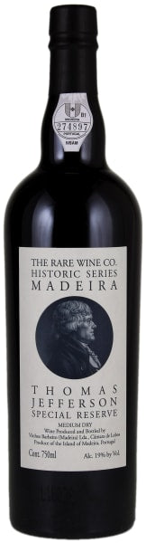 Rare Wine Co Historic Series Thomas Jefferson Special Reserve