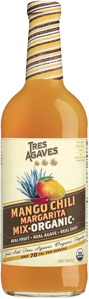 Tres Agaves Spicy Jalapeno Margarita Mix
