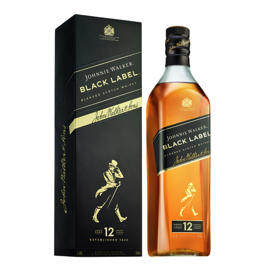 Johnnie Walker Scotch Black Label 12 Year