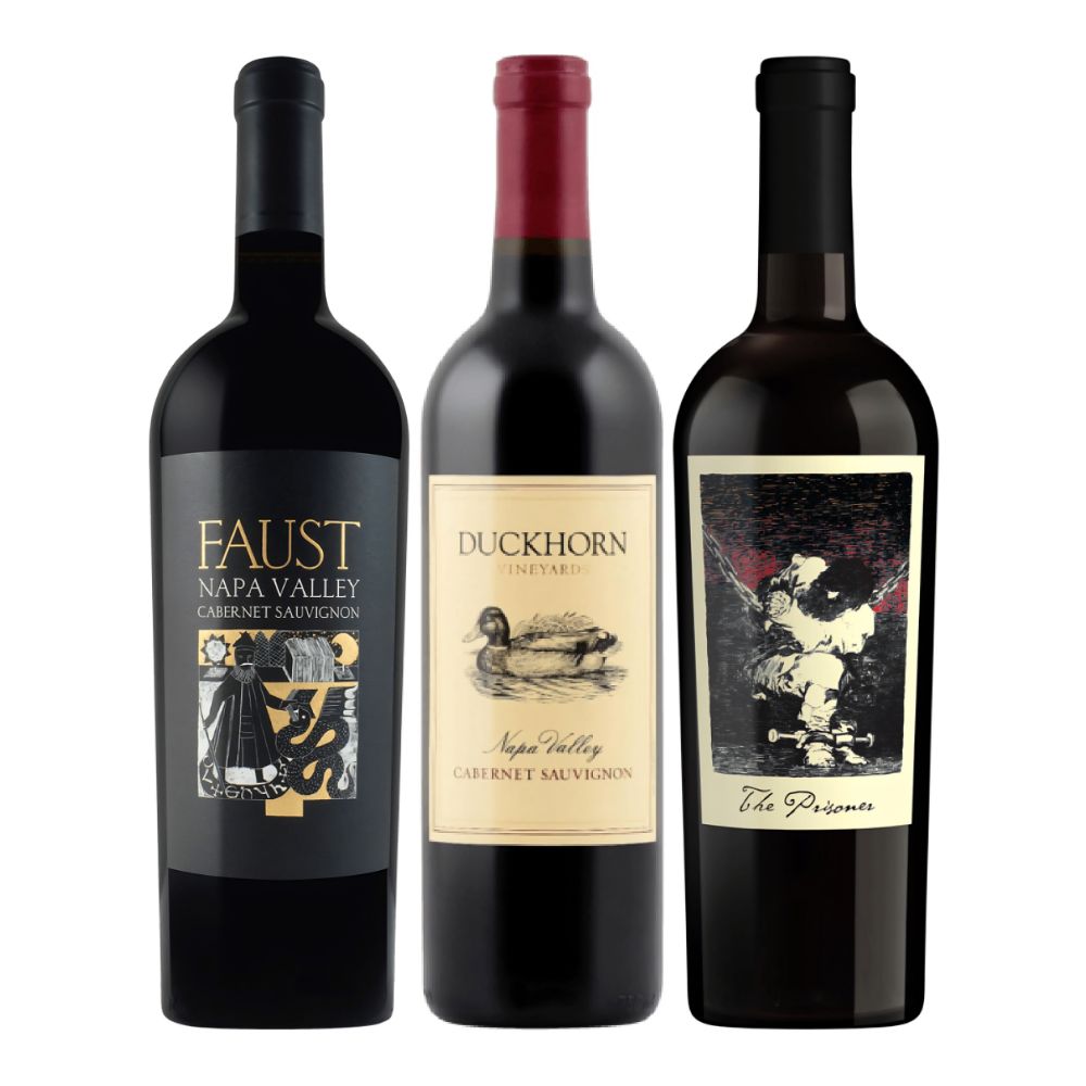 Best of Napa Valley Bundle 3 Gift Pack 750 ML