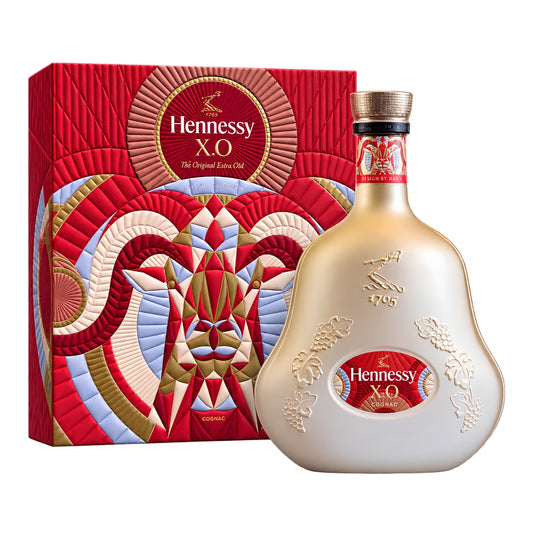Hennessy XO Cognac Lunar New Year Year of the Goat by William Shen Gift Box 2027 750ml