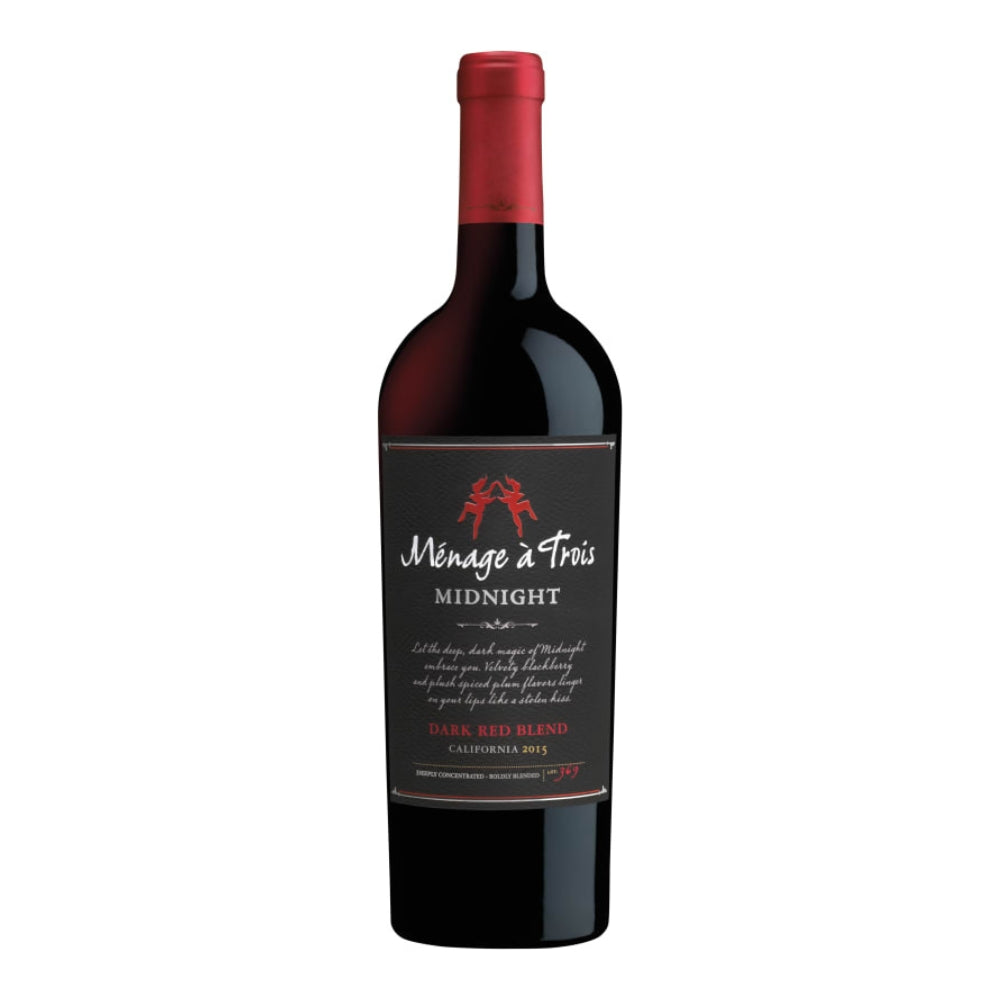 Menage A Trois Midnight Dark Red Blend 750ml