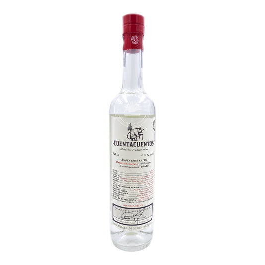 Cuentacuentos Mezcal Artesanal Maximiliano Garcia 12x750ml (Case only)