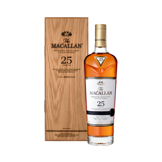 The Macallan 25 Year Old Sherry Oak Single Malt Scotch Whisky 750ml