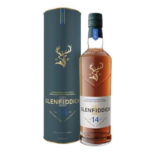 Glenfiddich Scotch Single Malt 14 Year Bourbon Barrel Reserve