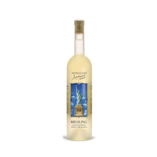 Moselland Ars Vitis Riesling Statue Of Liberty Scene