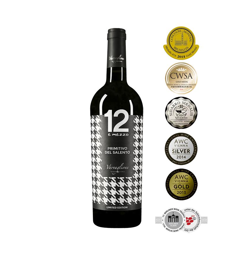 Varvaglione Primitivo 12 e Mezzo 2021