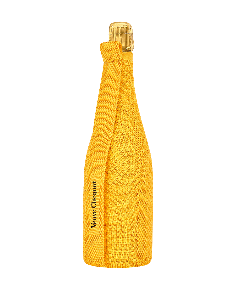 veuve clicquot yellow label champagne and ice jacket