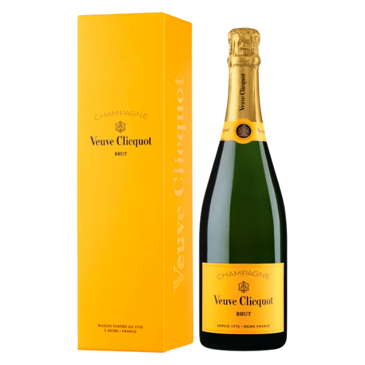 Veuve Clicquot Brut Yellow Label Champagne bottle