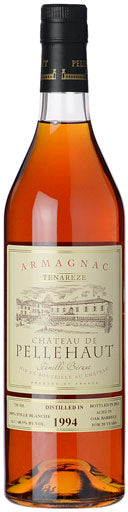 Vintage Armagnac, Folle Blanche, Chateau de Pellehaut 1994