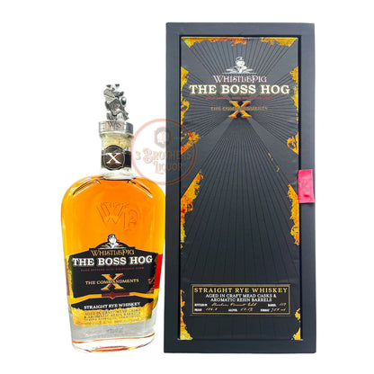 WHISTLEPIG BOSS HOG X THE 10 COMMANDMENTS STRAIGHT RYE