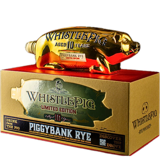 Whistlepig unveils Piggybank Rye 10 Year(LITERS)