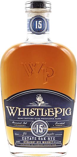 Whistlepig Rye Whiskey 15 Year Vermont Oak Finish