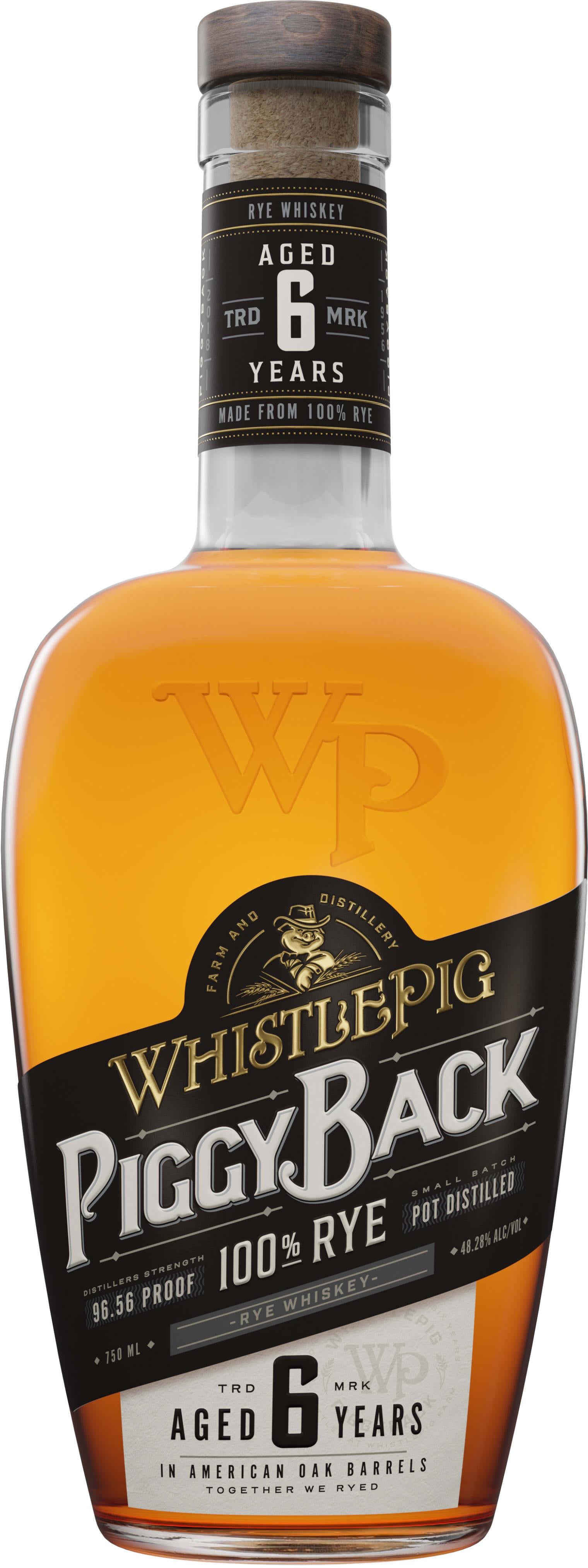 Whistlepig Rye Whiskey 6 Year Piggyback