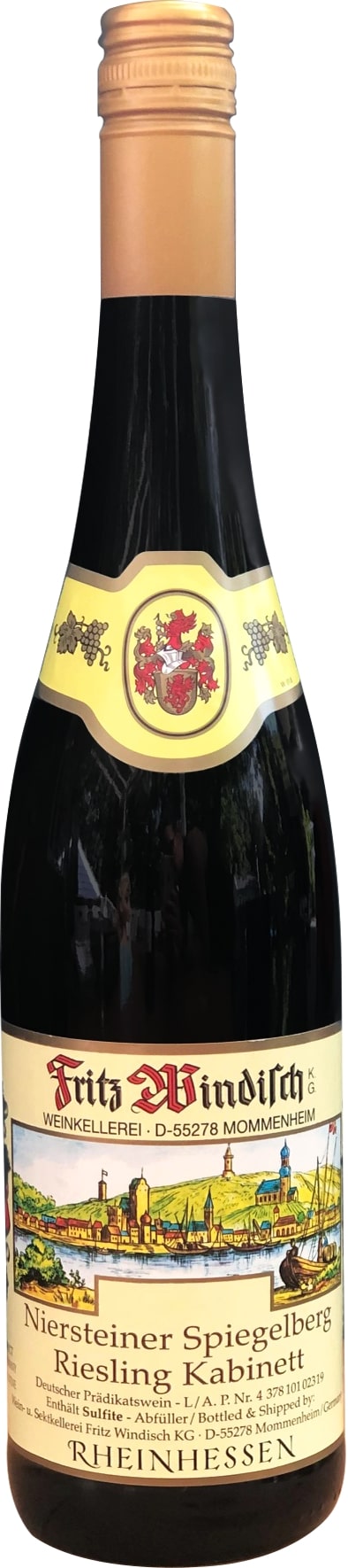 Windisch Riesling Spatlese Niersteiner Spiegelberg 2022 2022