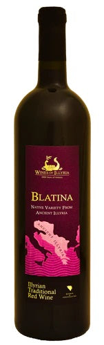 Wines of Illyria BLATINA 2016 750-12 2016