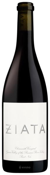 ZIATA PINOT NOIR GREEN VALLEY RUSSIAN RIVER VALLEY 2017