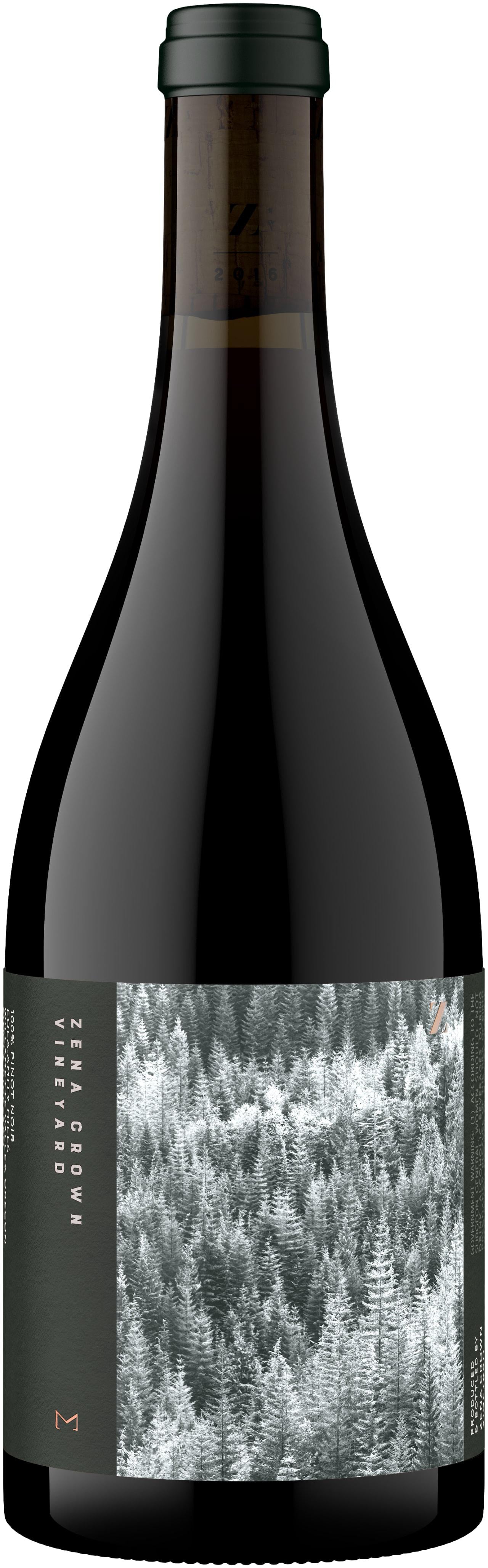 Zena Crown Vineyard Pinot Noir The Sum 2016
