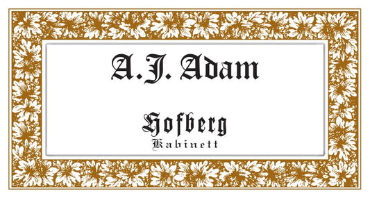 Dhron Hofberg Riesling Kabinett, A.J. Adam