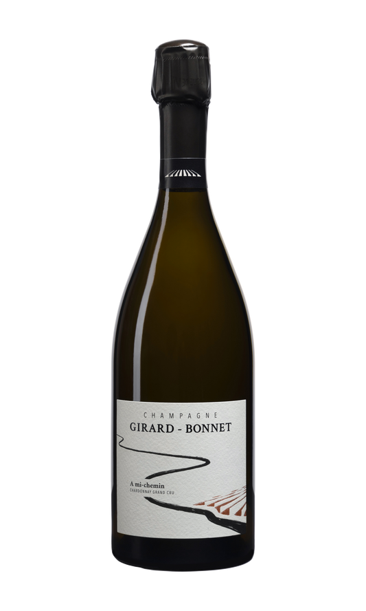 "A Mi-Chemin" Blanc de Blancs Grand Cru Extra Brut, Champagne Girard-Bonnet