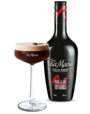Tia Maria Cold Brew Martini Glass