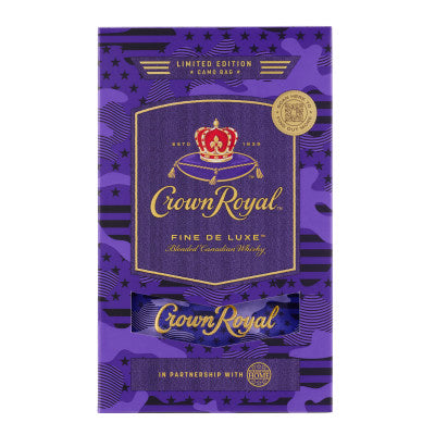 Crown Royal DeLuxe Canadian Whiskey Camo Bag VAP