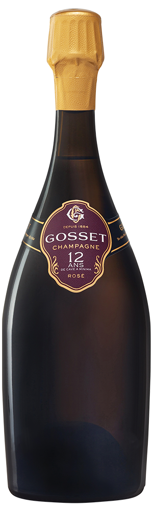 Gosset NV 12 Ans De Cave Rose Gift Box