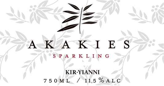 Sparkling Rose, 'Akakies', Kir-Yianni
