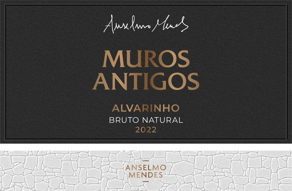 Alvarinho Espumante Bruto Natural 'Muros Antigos', Anselmo Mendes 2023