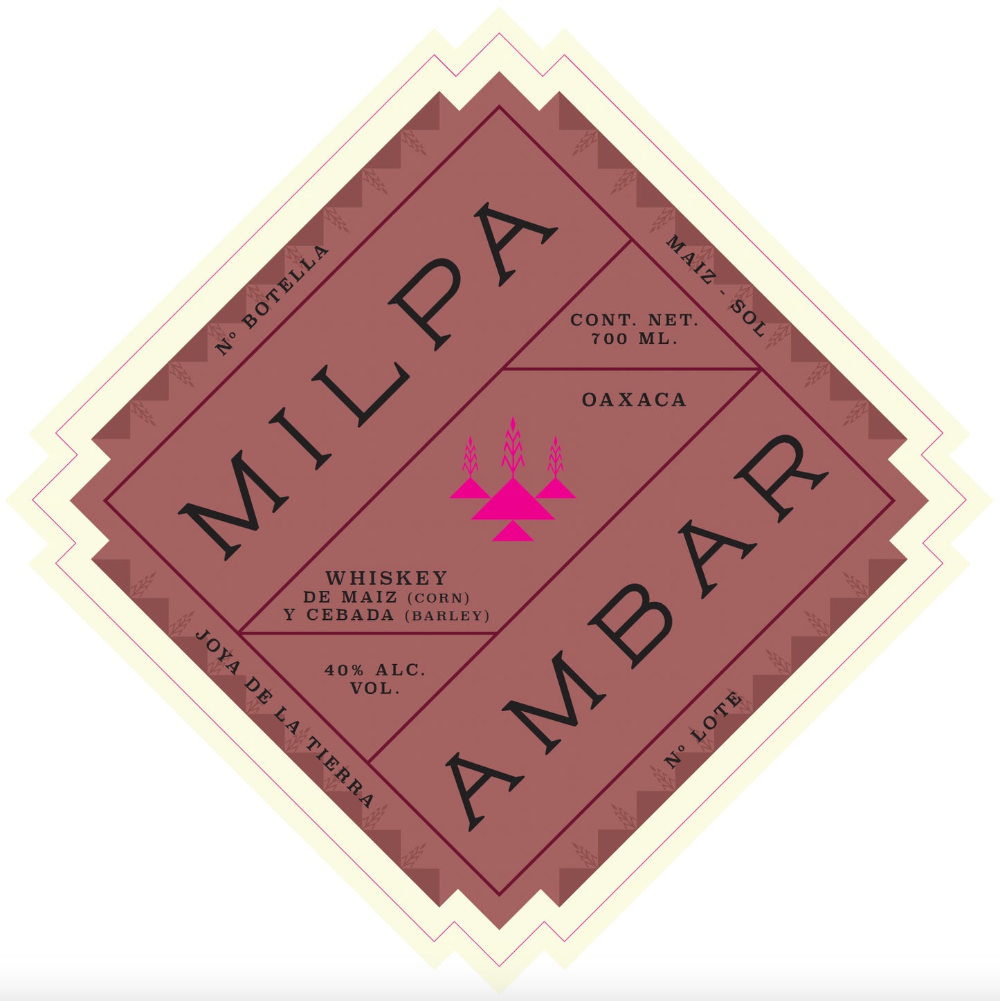 Ambar, Whiskey De Maiz Y Cebada, Milpa [Strapped]