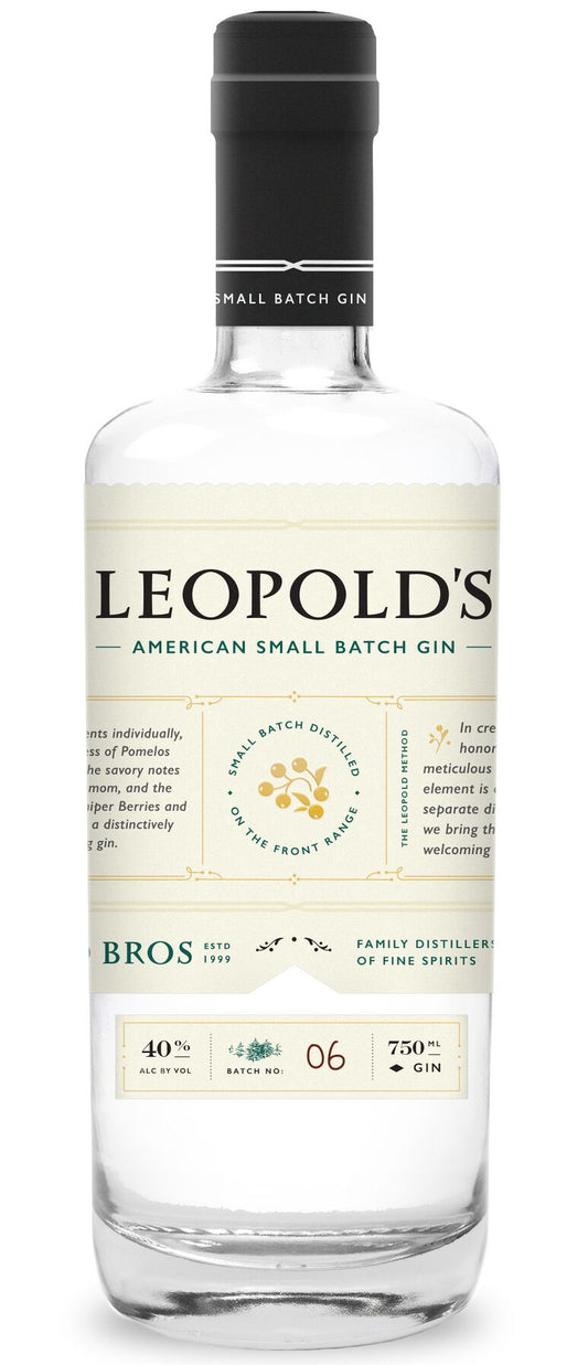 American Small Batch Gin, Leopold Bros