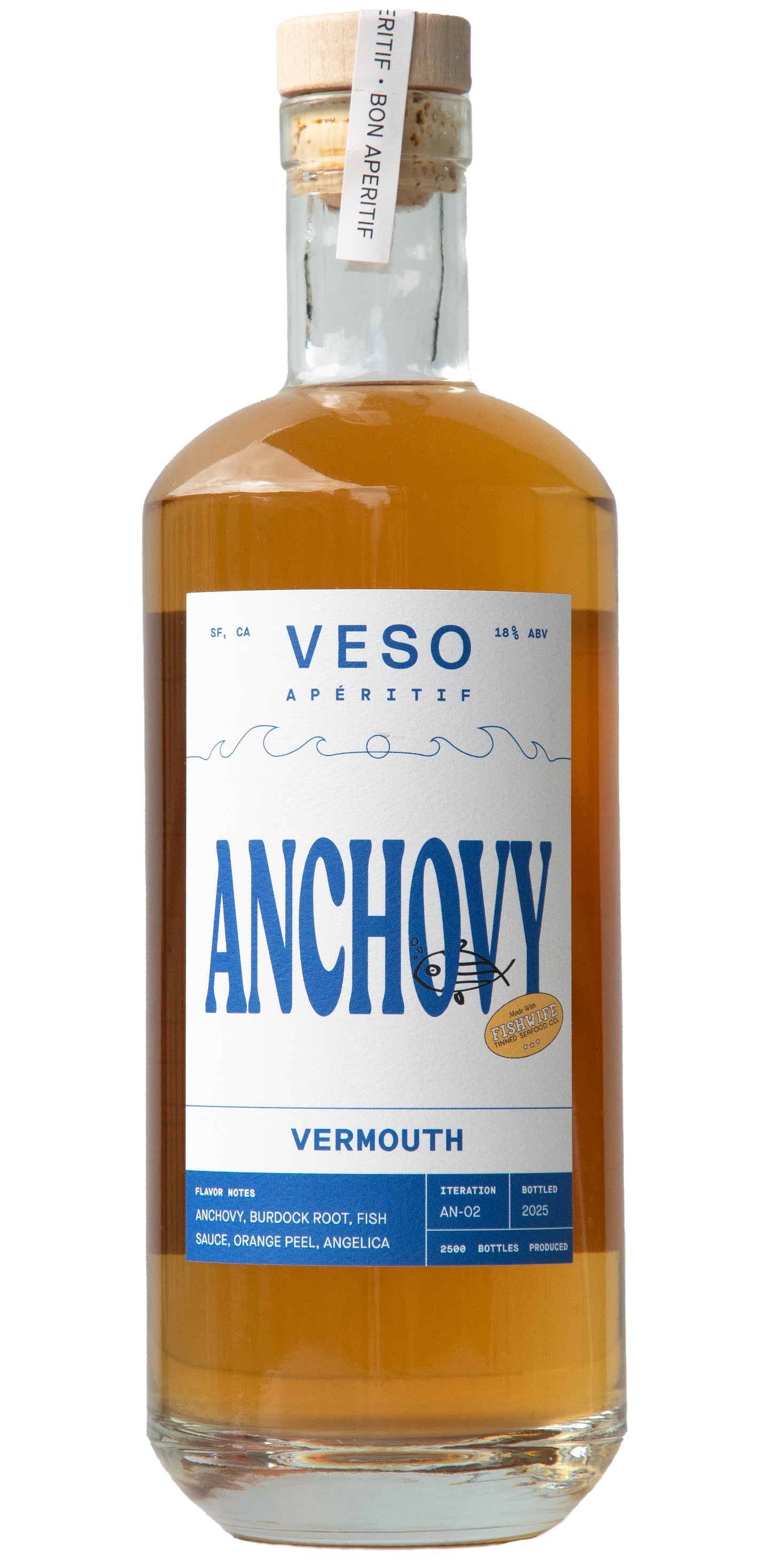Anchovy Vermouth, Veso [Strapped]