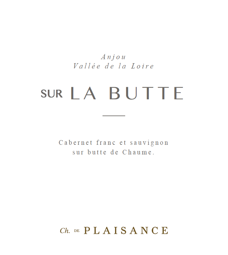 Anjou Rouge "Sur La Butte", Chateau De Plaisance