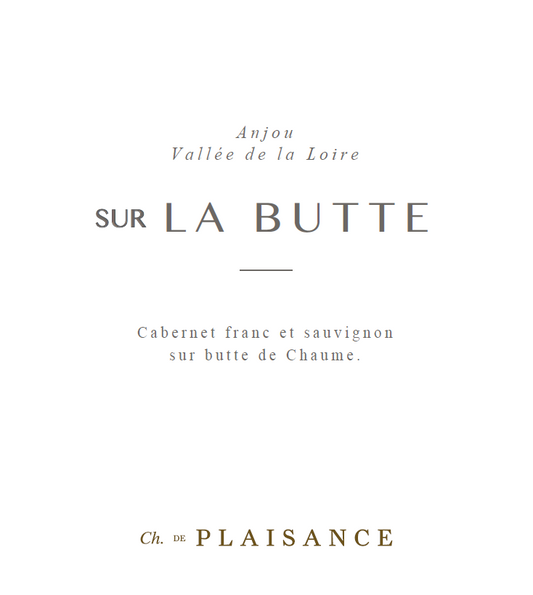 Anjou Rouge "Sur La Butte", Chateau De Plaisance