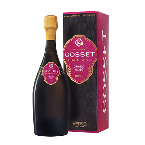 Gosset NV Grand Rose Gift Pack